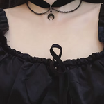 Crescent Moon Choker