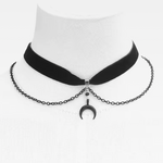 Crescent Moon Choker