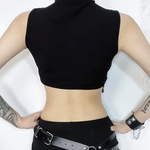 Crescent Moon Crop Top