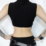 Crescent Moon Crop Top