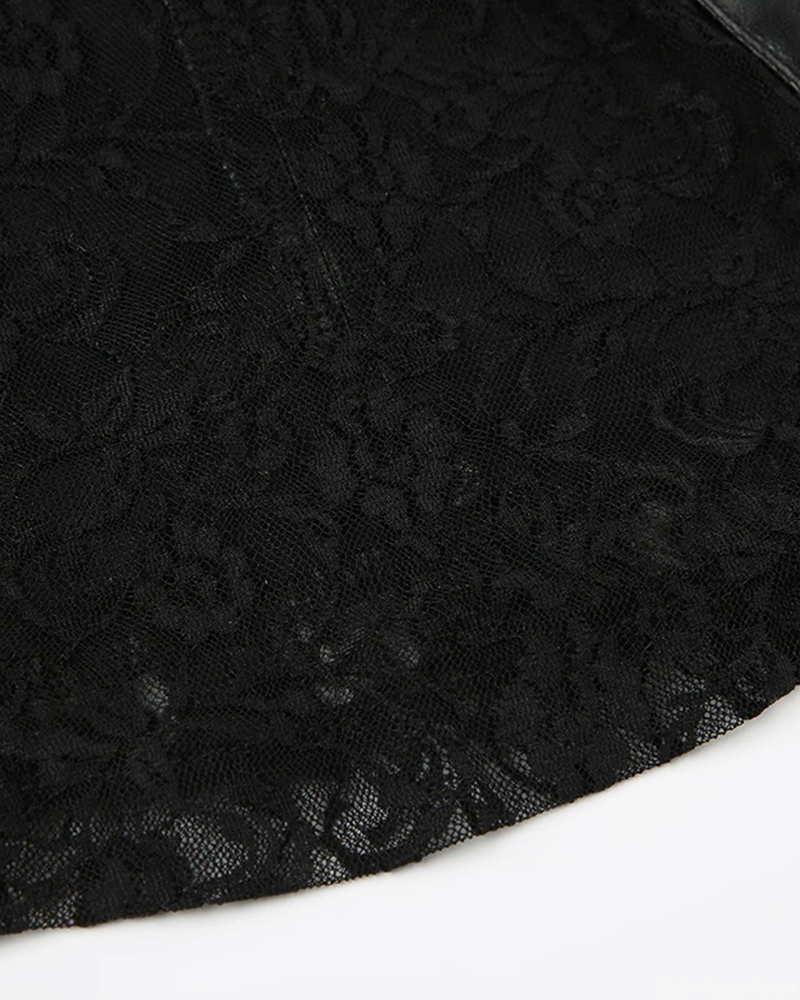 Faux Leather Flare Pants