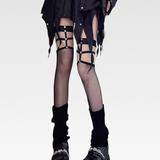 Garter Fishnet Stockings