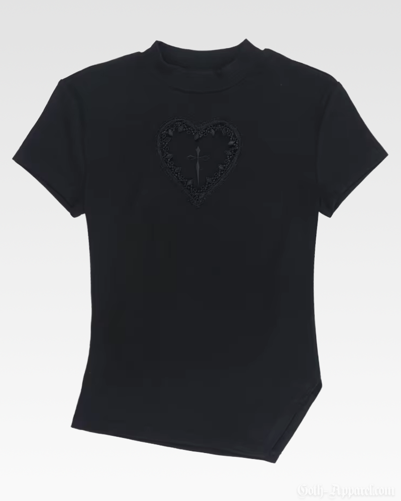 Goth Black Top