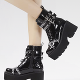 Goth Boots With Chains