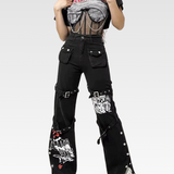 Goth Buckle Pants