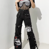 Goth Buckle Pants
