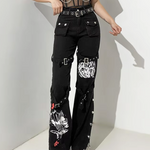 Goth Buckle Pants