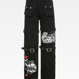 Goth Buckle Pants