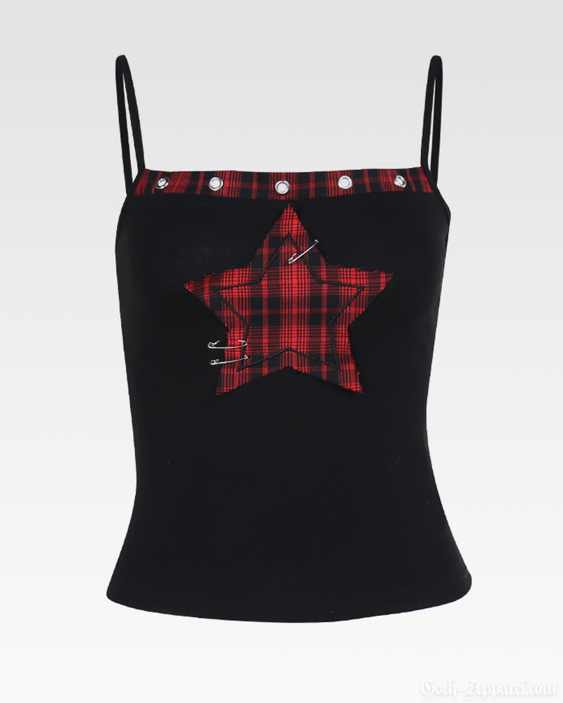Goth Cami Top