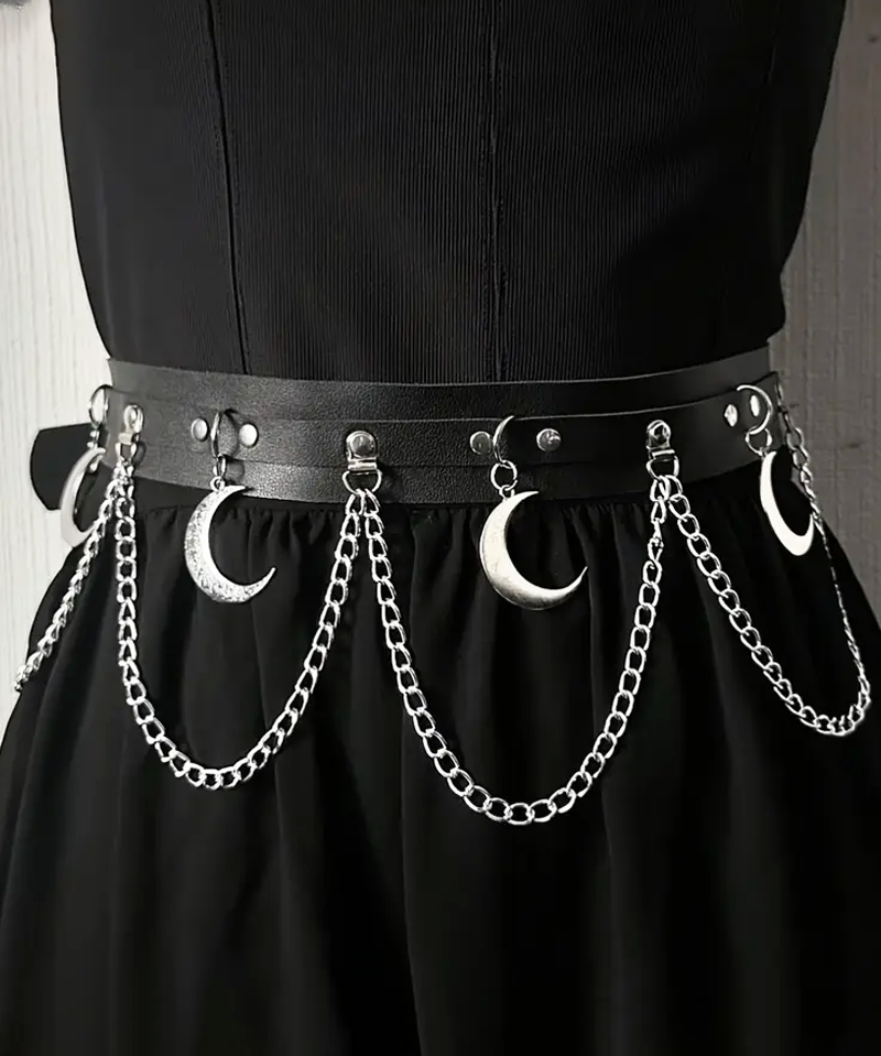 Goth Chain Belt