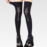 Goth Cross Stockings