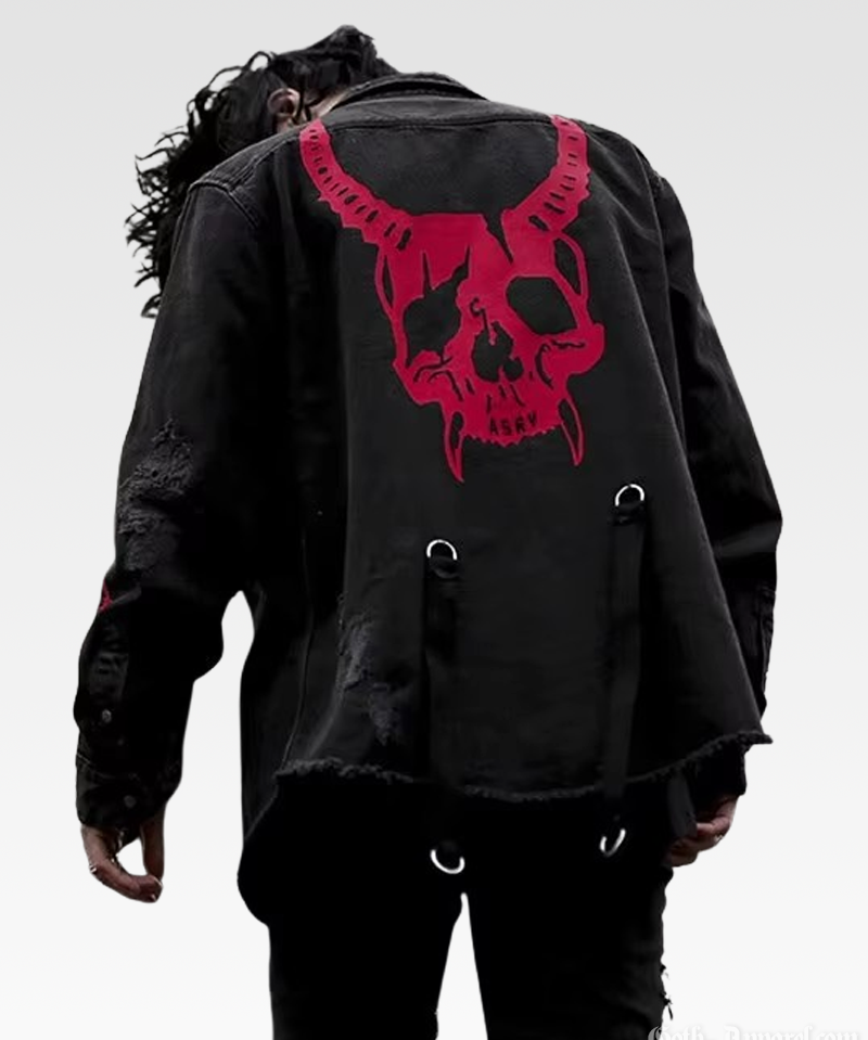 Goth Denim Jacket