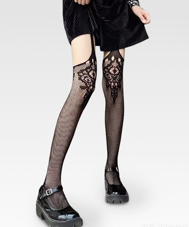 Goth Fishnet Stockings