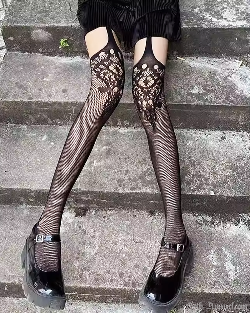Goth Fishnet Stockings