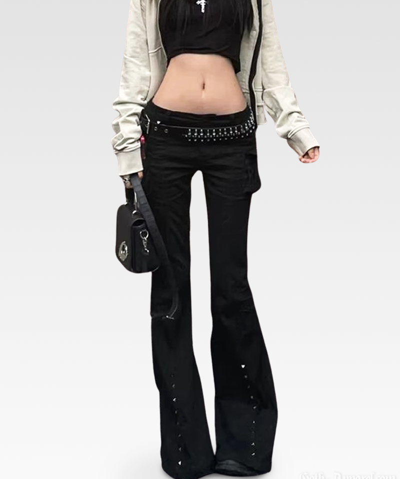 Goth Flare Jeans