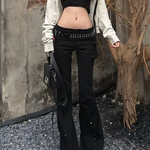 Goth Flare Jeans