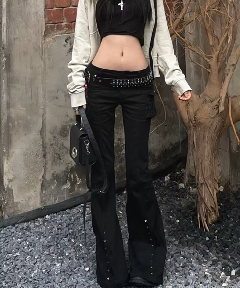 Goth Flare Jeans
