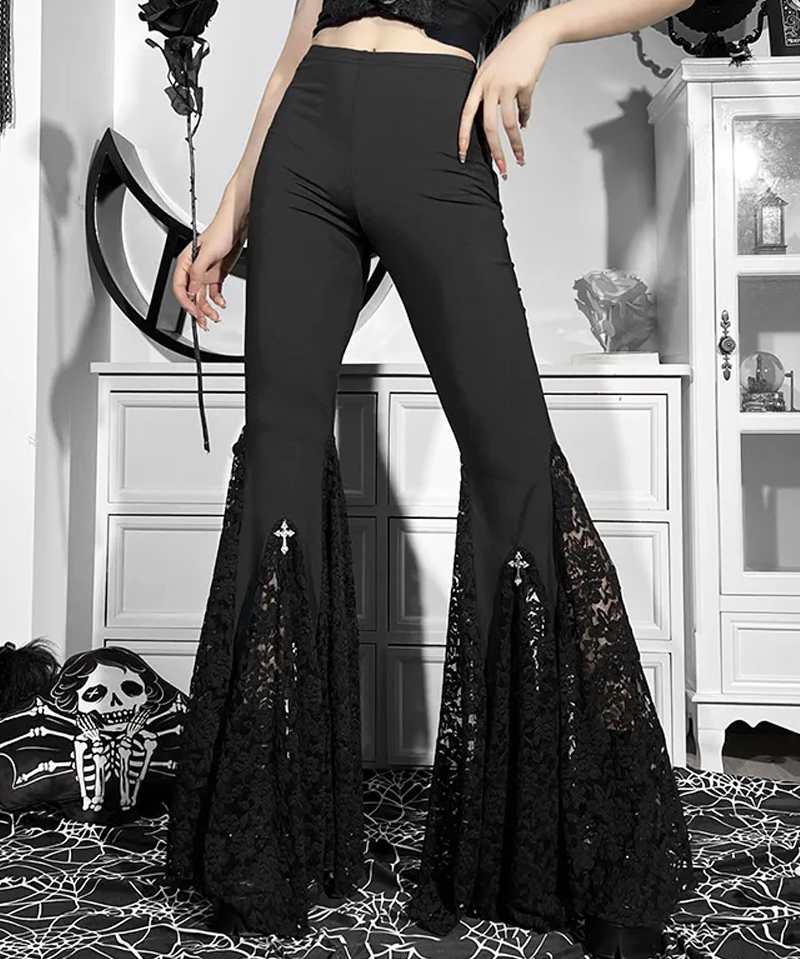 Goth Flare Pants