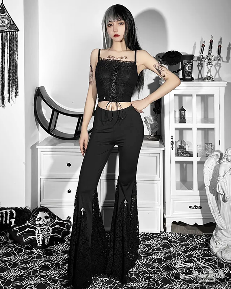 Goth Flare Pants