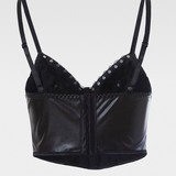 Goth Leather Top