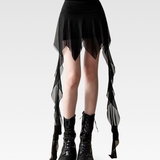 Goth Mesh Skirt