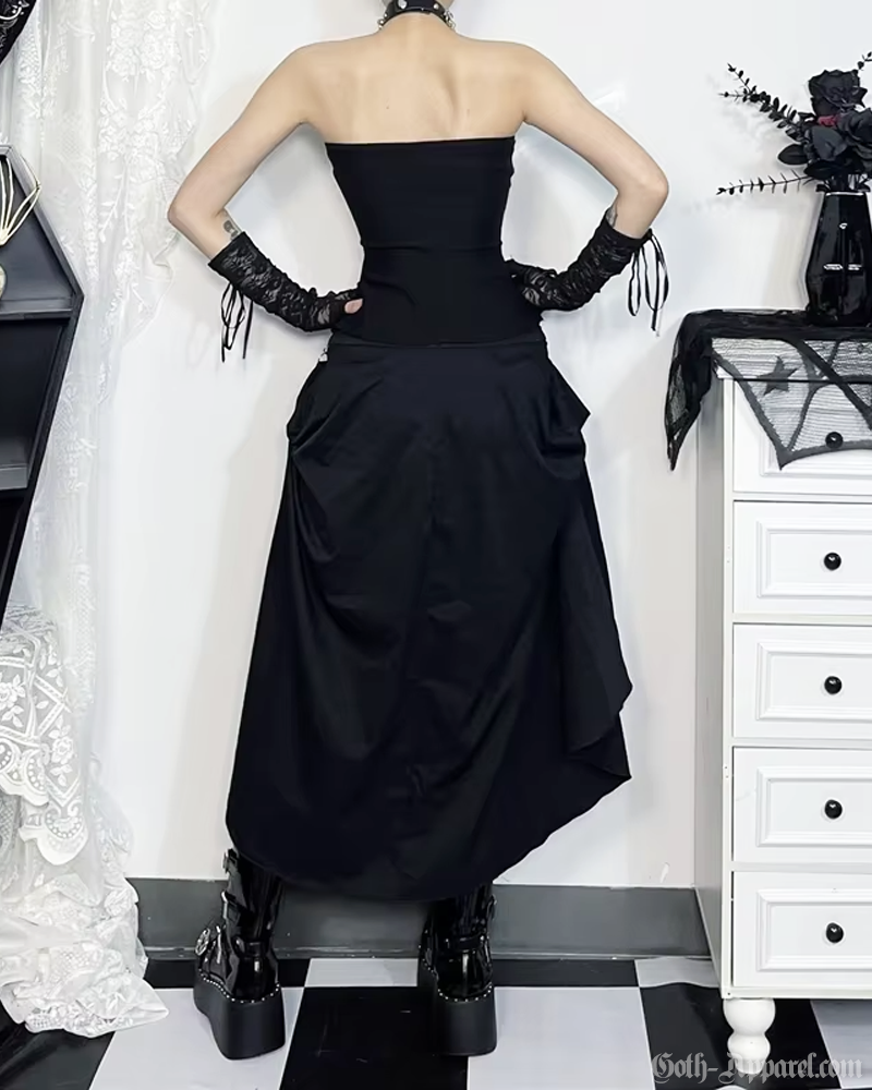 Goth Midi Skirt