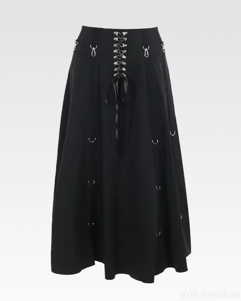 Goth Midi Skirt