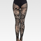Goth Patterned Tights