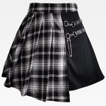 Goth Plaid Skirt