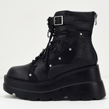 Goth Platform Ankle Boots
