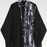 Goth Shirt With Chains