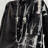 Goth Shirt With Chains