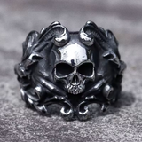 Goth Skull Ring