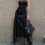 Goth Slit Dress
