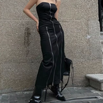 Goth Slit Dress