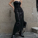 Goth Slit Dress