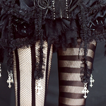 Goth Striped Tights