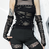 Goth Tank Top Women