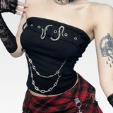 Goth Tube Top