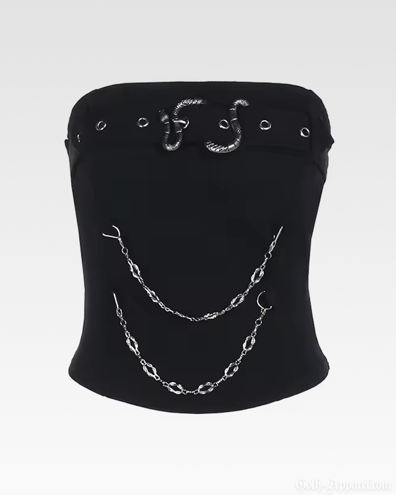 Goth Tube Top