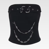 Goth Tube Top