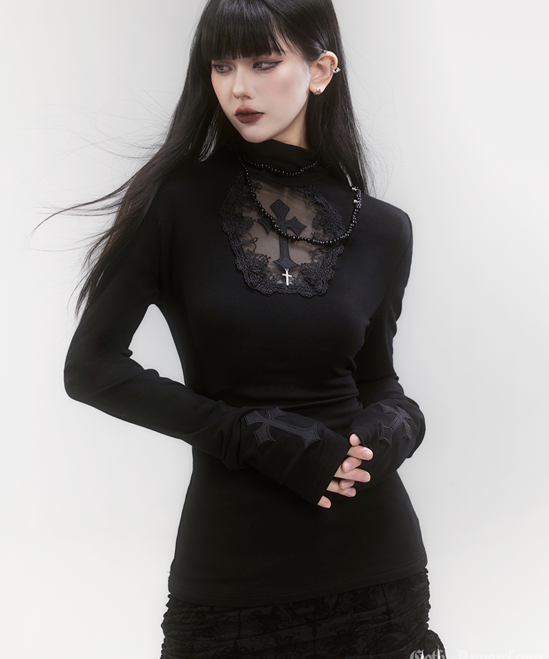 Goth Turtleneck