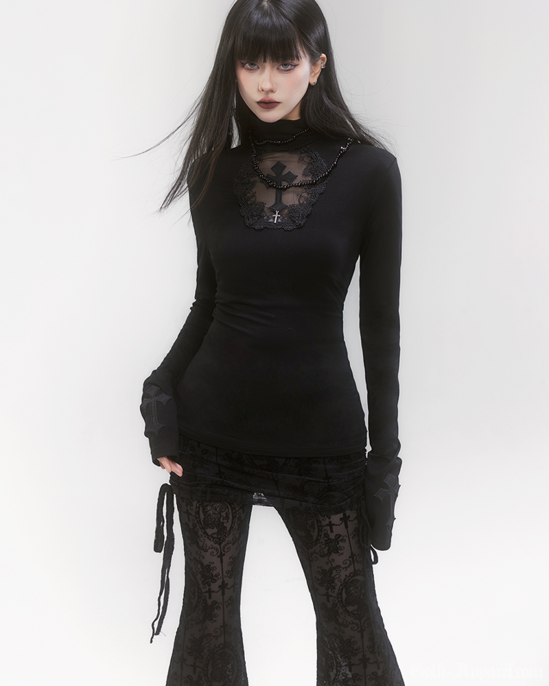 Goth Turtleneck