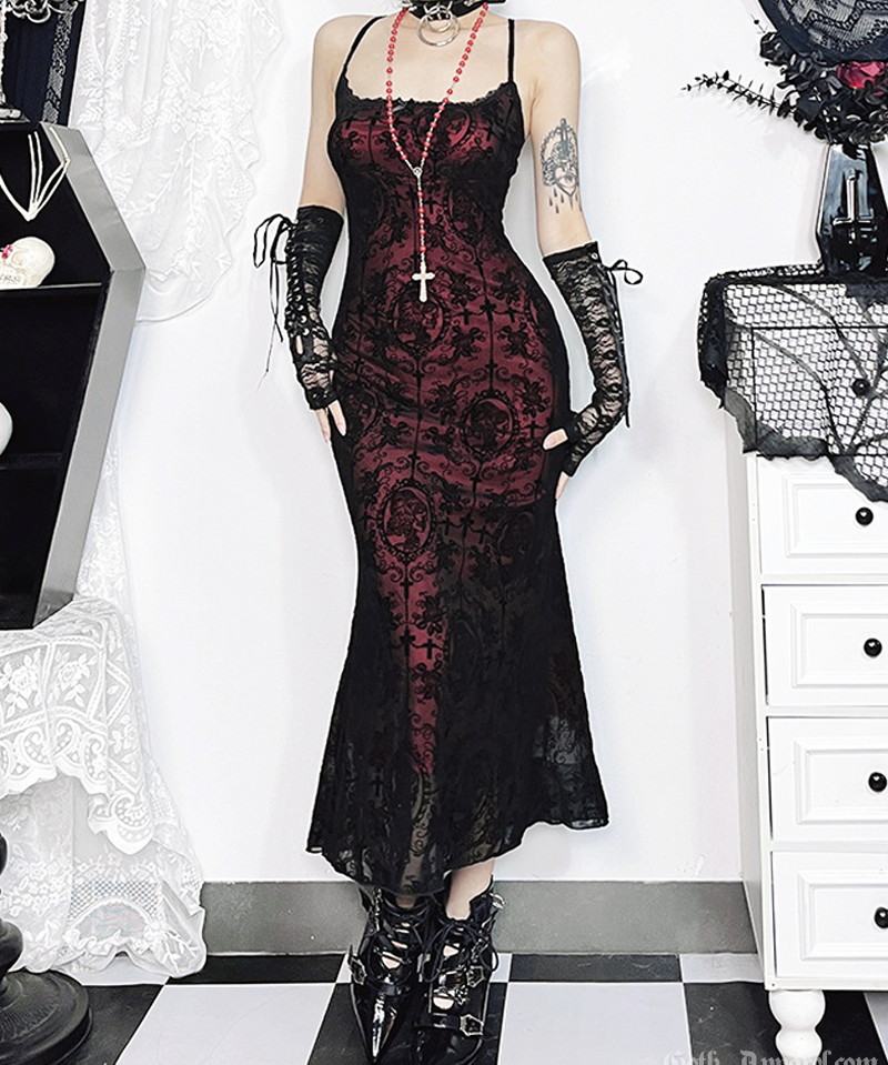 Gothic Bodycon Dress