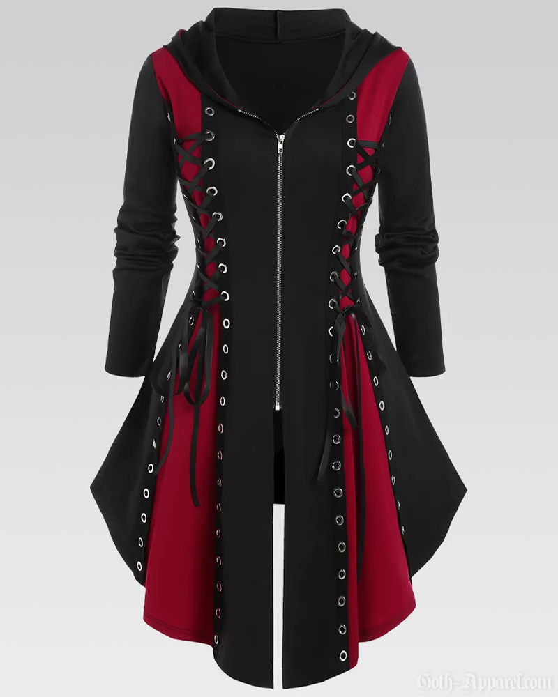 Gothic Coat With Hood