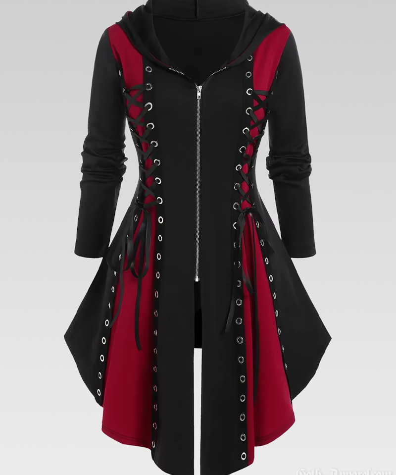 Gothic Coat With Hood