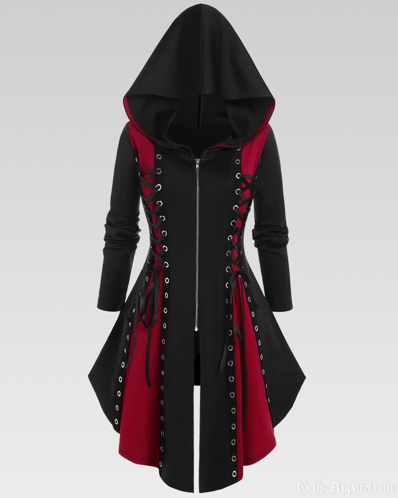 Gothic Coat With Hood