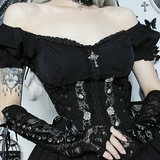 Gothic Corset Mini Dress