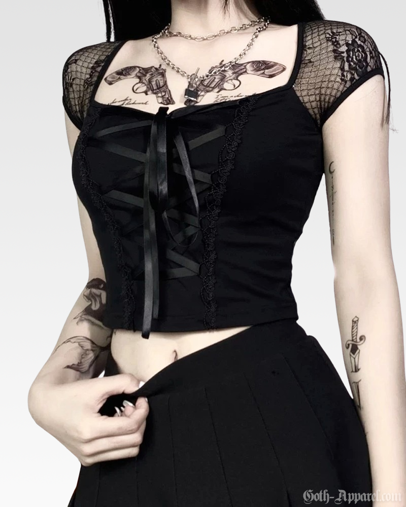 Gothic Crop Top