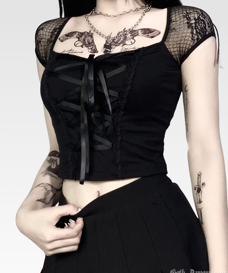 Gothic Crop Top